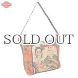 画像: Day of the dead cotton stencil purses / El Paso SADDLEBLANKET【ご予約商品・7月上旬〜中旬入荷予定】