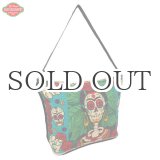 画像: Day of the dead cotton stencil purses / El Paso SADDLEBLANKET【ご予約商品・7月上旬〜中旬入荷予定】