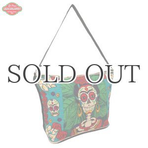 画像: Day of the dead cotton stencil purses / El Paso SADDLEBLANKET【ご予約商品・7月上旬〜中旬入荷予定】