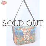 画像: Day of the dead cotton stencil purses / El Paso SADDLEBLANKET【ご予約商品・7月上旬〜中旬入荷予定】