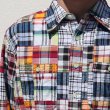 画像14: CAMCO / LS Madras Patchwork Shirts(カムコ/マドラスパッチワーク長袖シャツ) (14)