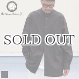 画像: 6オンス オックスフォード バンドカラー L/S ボクシーシャツ【MADE IN JAPAN】『日本製』/ Upscape Audience