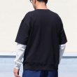 画像6: Basque10オンス（バスク天竺）ガゼットポケS/S×ワッフル9/Sレイヤー Tee【MADE IN JAPAN】『日本製』/ Upscape Audience (6)