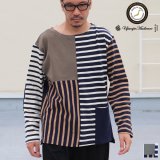 画像: Basque10オンス（バスク天竺）クレイジーボートネック L/S Tee　 【MADE IN JAPAN】『日本製』 / Upscape Audience