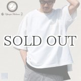 画像: VORTEX 8オンス（MVS天竺）サイドスリット ハーフスリーブ ボクシーTee【MADE IN JAPAN】『日本製』/ Upscape Audience