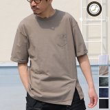 画像: コーマ天竺 C/N ポケ付 スリットロールアップTee【MADE IN JAPAN】『日本製』/ Upscape Audience 