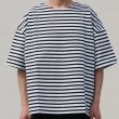 画像8: VORTEX 8オンス（MVS天竺）ロシアンボーダー ボートネック ハーフスリーブ Tシャツ【MADE IN JAPAN】『日本製』/ Upscape Audience (8)