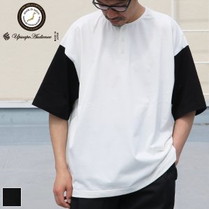 画像: VORTEX 8オンス（MVS天竺）ヘンリーネック BBアンダーハーフスリーブ Tシャツ【MADE IN JAPAN】『日本製』/ Upscape Audience