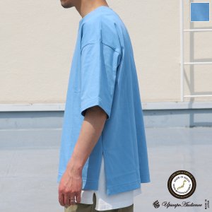 画像: 17/1 空紡糸天竺（12オンス） キーネック ハーフスリーブ Tシャツ【MADE IN JAPAN】『日本製』/ Upscape Audience