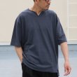 画像15: PREMIERE LINEN(プレミアリネン)コットン天竺 キーネック ハーフスリーブTシャツ【MADE IN JAPAN】『日本製』/ Upscape Audience (15)