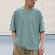 画像6: PREMIERE LINEN(プレミアリネン)コットン天竺 キーネック ハーフスリーブTシャツ【MADE IN JAPAN】『日本製』/ Upscape Audience (6)