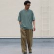 画像9: PREMIERE LINEN(プレミアリネン)コットン天竺 キーネック ハーフスリーブTシャツ【MADE IN JAPAN】『日本製』/ Upscape Audience (9)