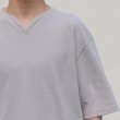 画像18: PREMIERE LINEN(プレミアリネン)コットン天竺 キーネック ハーフスリーブTシャツ【MADE IN JAPAN】『日本製』/ Upscape Audience (18)