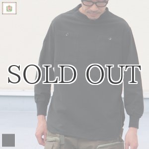 画像: DEAD STOCK / Hungarian Army Flannel Mock Neck Round Shirts / 後染め（ハンガリー軍 フランネルモックネック ラウンドシャツ）