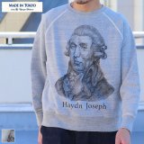 画像: 19/7吊編裏毛 Haydn Joseph プリント ラグランスウェット【MADE IN TOKYO】『東京製』/ Upscape Audience