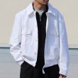 画像3: DEAD STOCK / Italian Army M.M.Ike Jacket / White（イタリア軍 アイクジャケット / ホワイト ） (3)