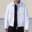 画像4: DEAD STOCK / Italian Army M.M.Ike Jacket / White（イタリア軍 アイクジャケット / ホワイト ） (4)