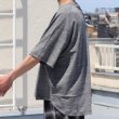 画像10: 粗挽き天竺 サドルショルダー ヘムラウンド 胸ポケ付き ハーフスリーブ ボクシーTシャツ【MADE IN JAPAN】『日本製』/ Upscape Audience (10)