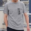 画像2: 【RE PRICE / 価格改定】吊り編み天竺オーバーラップクルーネックグラスポケ付半袖_TEE【MADE IN TOKYO】『東京製』  / Upscape Audience (2)