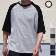 画像1: 「丹後」度詰天竺 (6オンス) 2トーンネック ハーフスリーブ BBアンダー Tシャツ【MADE IN JAPAN】『日本製』/ Upscape Audience (1)