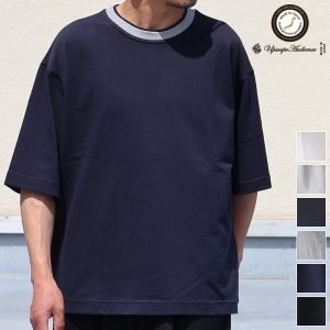 画像: 「丹後」度詰天竺(6オンス)2トーンネック ハーフスリーブTシャツ【MADE IN JAPAN】『日本製』/ Upscape Audience