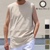 画像: VORTEX 8オンス（MVS天竺）サイドスリット ノースリーブ Tシャツ【MADE IN JAPAN】『日本製』/ Upscape Audience