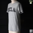 画像1: 【RE PRICE / 価格改定】UCLA "UCLA"日本製ボディクラックプリント半袖Tシャツ / Upscape Audience (1)