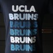 画像5: 【RE PRICE / 価格改定】 UCLA"BRUINS"コットン/三素材混カレッジプリント半袖VネックTシャツ / Audience (5)