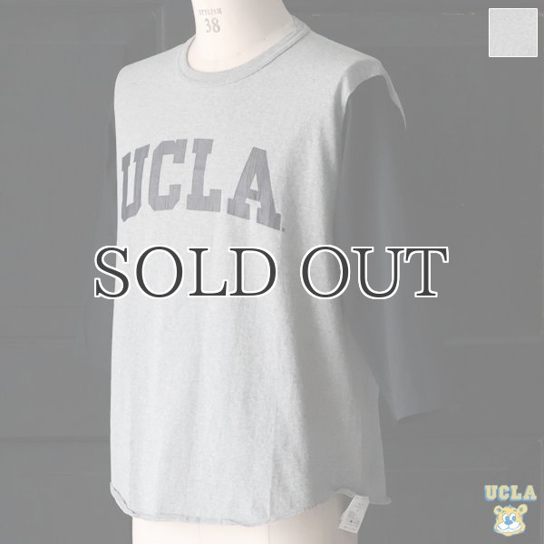 画像1: オールドプリント"UCLA"ヴィンテージセットインベースボールアンダーTEE / Audience (1)