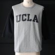 画像2: オールドプリント"UCLA"ヴィンテージセットインベースボールアンダーTEE / Audience (2)