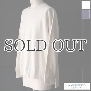 画像: 【RE PRICE/価格改定】鹿の子裏毛 ビックL/S スウェット【MADE IN TOKYO】『東京製』 / Upscape Audience