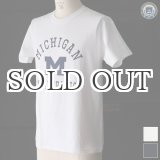 画像: 【RE PRICE / 価格改定】MICHIGAN "MICHIGAN M WOLVERINES" C/N S/S 6.6oz オールドプリントT / Audience