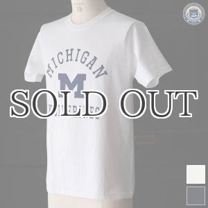 画像: 【RE PRICE / 価格改定】MICHIGAN "MICHIGAN M WOLVERINES" C/N S/S 6.6oz オールドプリントT / Audience