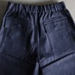 画像7: 「備後」11.5oz セルヴィッチ 青耳ストレッチデニム US ARMY  イージー ベイカーパンツ【MADE IN JAPAN】『日本製』【送料無料】/ Upscape Audience (7)