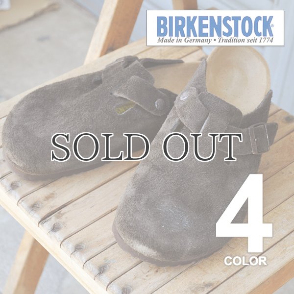 画像1: BIRKENSTOCK（ビルケンシュトック）BOSTON（ボストン） Velours - 060461,060401,060491,060901 (1)