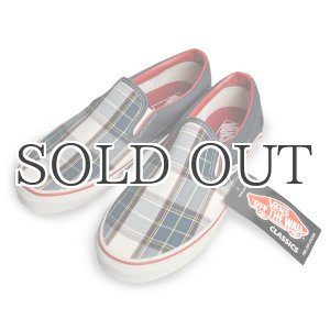 画像: USAモデル Classic Slip-On クラシックスリッポン（Navy/American Beauty） / VANS