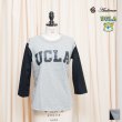 画像1: オールドプリント"UCLA"ヴィンテージセットインベースボールアンダーTEE [Lady's] / Audience (1)