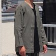 画像13: 【RE PRICE / 価格改定】ソフトリネンキャンバス ARMY ZIP 9分袖 ジャケット『日本製』/ Upscape Audience (13)