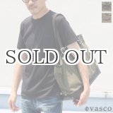 画像: デッドストックレインカモテント生地×Leather Travel Tote Bag 【送料無料】 / Upscape Audience VASCO