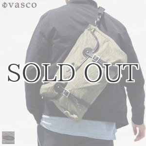 画像: VASCO デッドストックレインカモテント生地×Leather Fishing Shoulder Bag 【送料無料】 / Upscape Audience