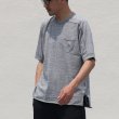 画像6: 【RE PRICE/価格改定】吊編天竺 C/Nスプリットスリーブ 胸ポケ付 Tee【MADE IN TOKYO】『東京製』  / Upscape Audience (6)