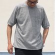 画像7: 【RE PRICE/価格改定】吊編天竺 C/Nスプリットスリーブ 胸ポケ付 Tee【MADE IN TOKYO】『東京製』  / Upscape Audience (7)