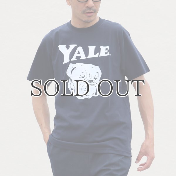 画像2: 6.2オンス丸胴BODY YALE"Handsome-YALEオールドプリント"TEE / Audience (2)