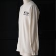 画像3: 【RE PRICE / 価格改定】360°SPORTS WEAR（スリーシックスティスポーツウェア）"TEXT" 6oz米綿丸胴L/S Tee/ Audience (3)