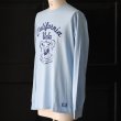 画像3: 【RE PRICE / 価格改定】UCLA"California BERA" 6oz米綿丸胴L/S Tee/ Audience (3)