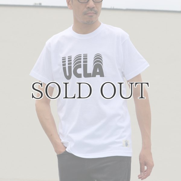 画像2: 6.2オンス丸胴BODY UCLA"UCLA LAYERED LOGOオールドプリント"TEE / Audience (2)