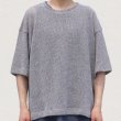 画像10: リネンMIX 引き揃え天竺 クルーネックハーフスリーブTシャツ【MADE IN JAPAN】『日本製』 / Upscape Audience (10)