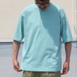 画像4: 17/1 空紡糸天竺（12オンス）ヘンリーネック ハーフスリーブ Tシャツ【MADE IN JAPAN】『日本製』/ Upscape Audience (4)