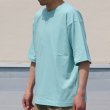 画像5: 17/1 空紡糸天竺（12オンス）ヘンリーネック ハーフスリーブ Tシャツ【MADE IN JAPAN】『日本製』/ Upscape Audience (5)