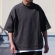 画像10: ヘビーウェイト プレーティング天竺（11オンス）モックネック ハーフスリーブ Tシャツ【MADE IN JAPAN】『日本製』/ Upscape Audience (10)